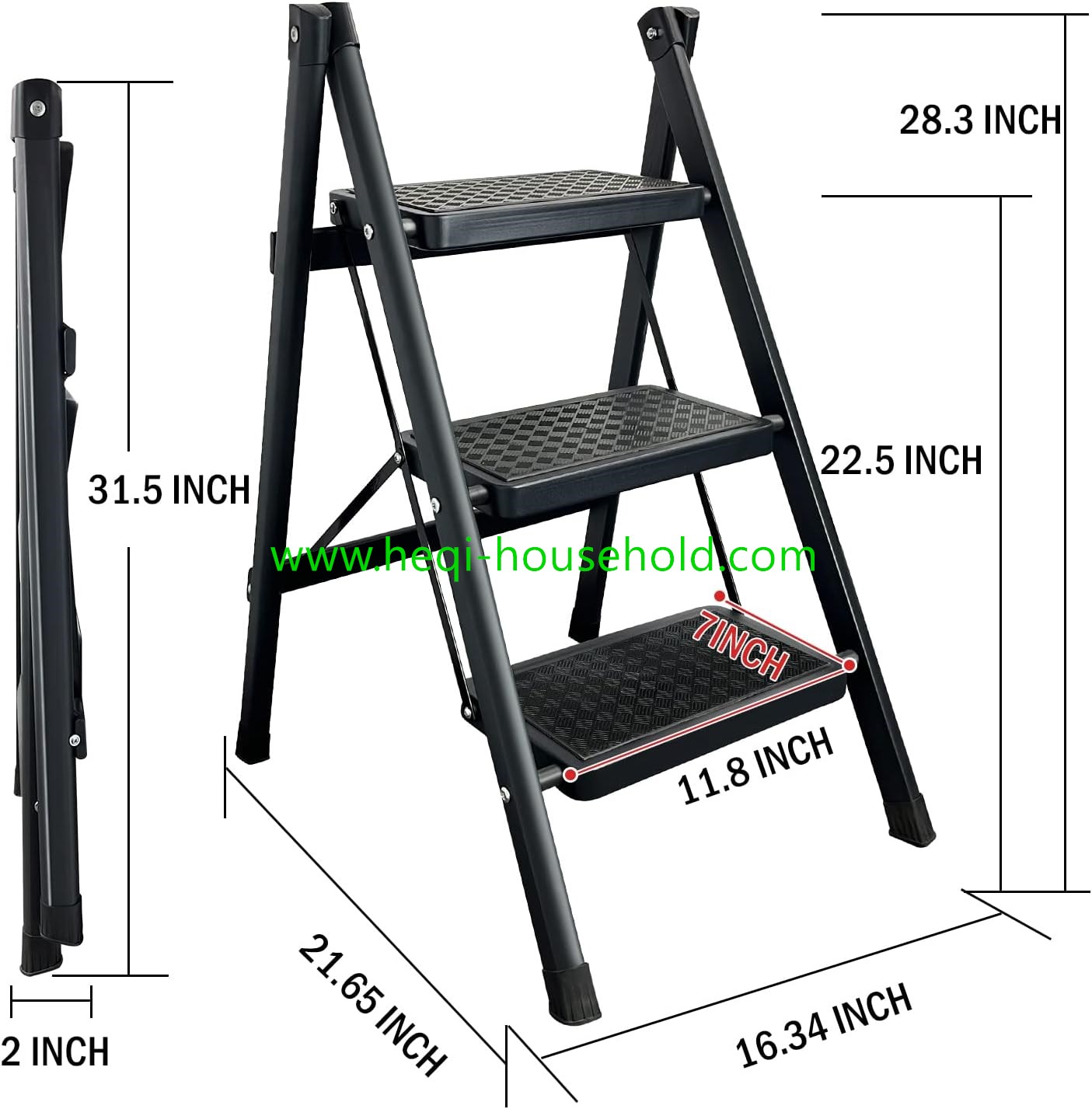 Folding Step Stool 023-1