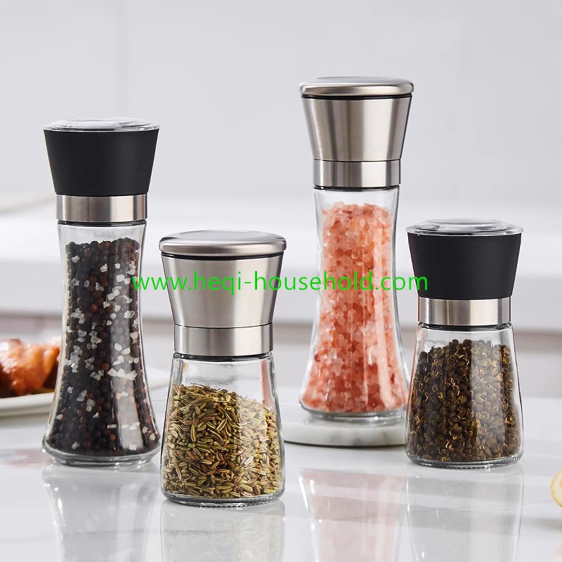 Salt and Pepper Grinder Set - Manual Mill Grinders for Kitchen 040-2