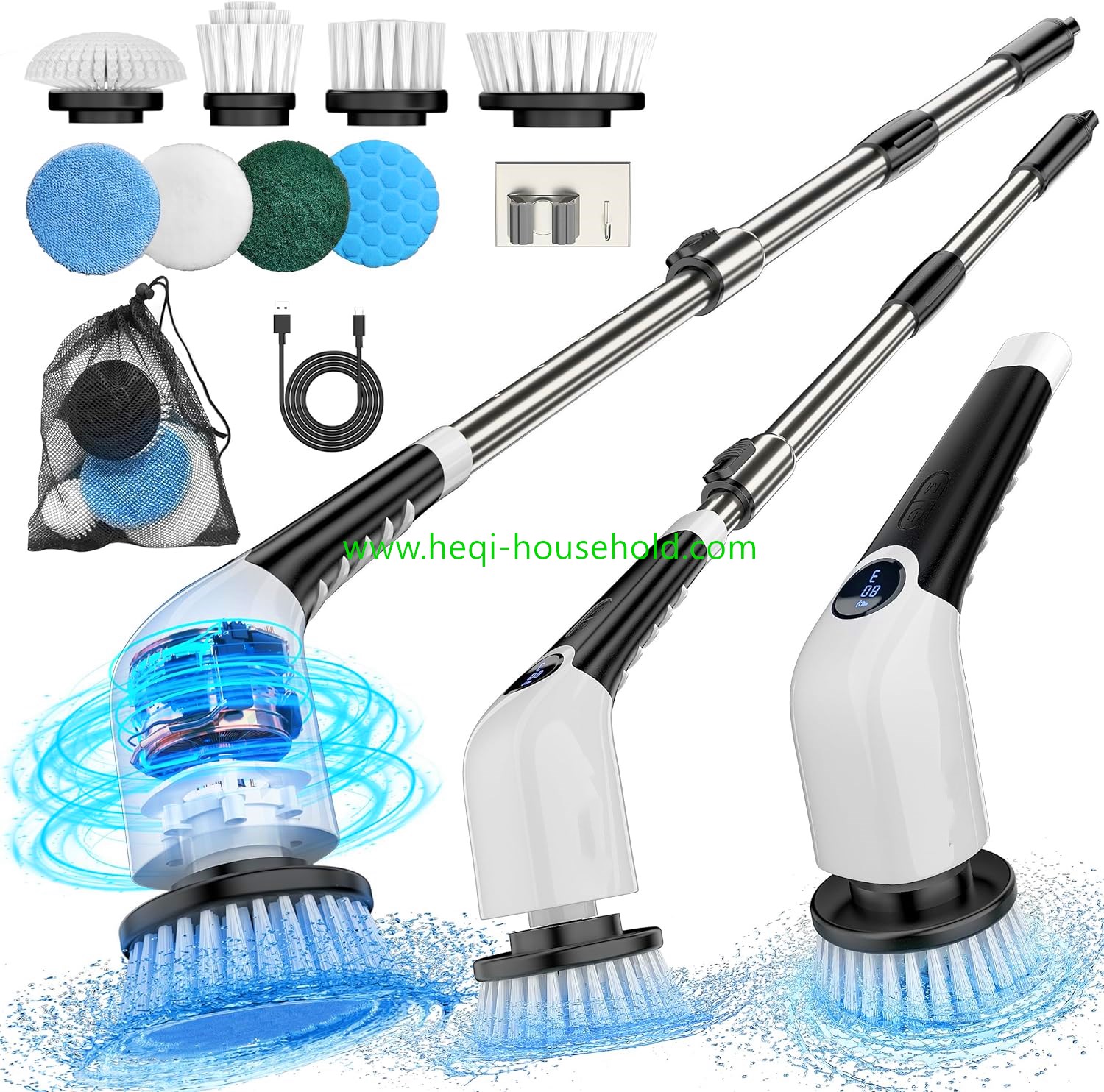 Electric Spin Scrubber 008-1