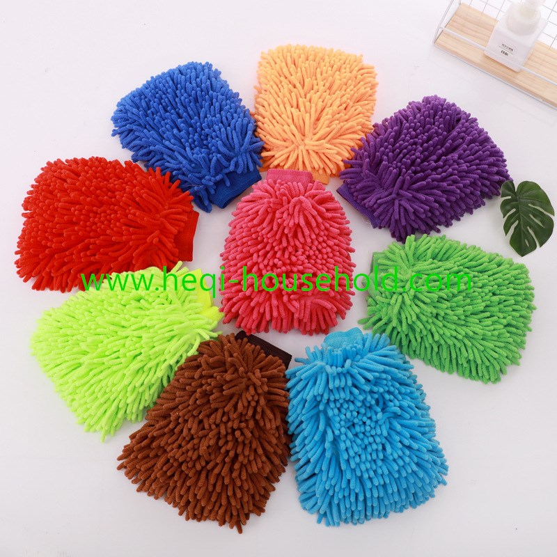 Microfiber Cleaning Mitt 024-1