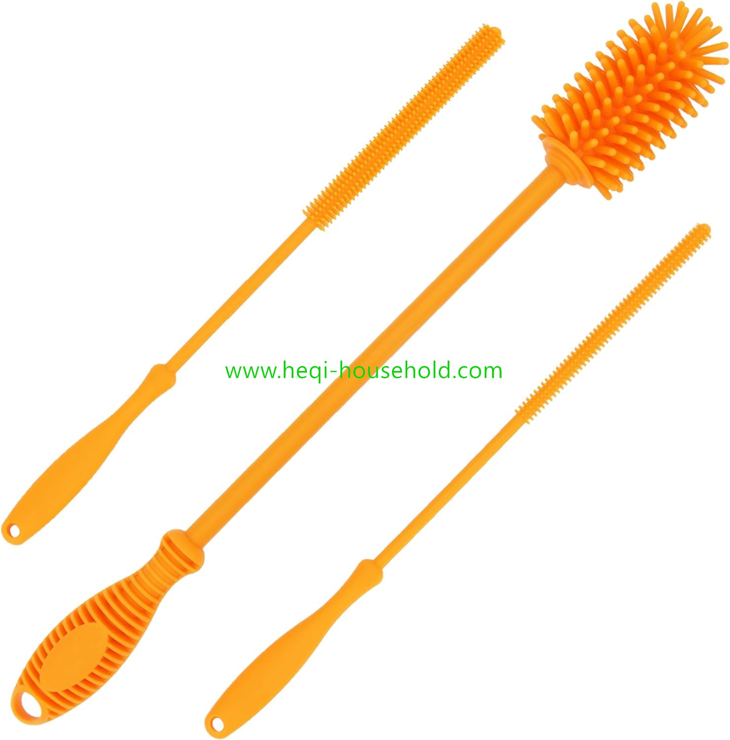 Silicone Bottle Brush and Straw Cleaner Brush Set 035-1